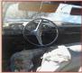 1959 Chevrolet Biscayne 2 Door Post Sedan White For Sale $6,000 left front interior view