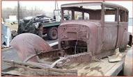 1928 Dodge Victory 4 Door Sedan Body and Chassis For Sale $2,000 left front view
