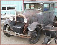 1929 Ford Model A Briggs Body 4 Door Sedan For Sale $5,500 left front view