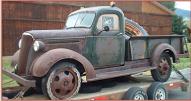 1937 Chevrolet Model GF 1 1/2 Ton Express Oickup Truck For Sale $4,000 left front side view