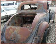 1936 Ford DeLuxe Model 68 5 Window Coupe 2 Passenger Coupe SOLD right rear view