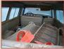 1962 GMC Series 100 Suburban Carryall 2 door 1/2 Ton 115" SWB Clam Sheel Tailgate Back Doors Window Panel Truck For Sale $1,900 rear interior view
