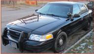 2007 Ford Crown Victoria PI Police Interceptor 4 door sedan For Sale reduced to $3,000 for immediate sale left front view