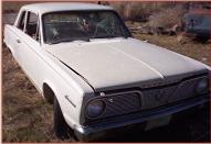 1966 Plymouth Valiant V100 2 Door Sedan For Sale$3,000 right front view