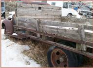 1940 Chevrolet 1 1/2 Ton Stakebed Farm Truck For Sale $4,500 left rear view