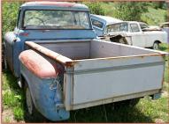 1955 Chevrolet Second Series 3100 1/2 Ton SWB Stepside Pickup Truck For Sale $2,000 left rear view