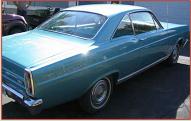 1966 Ford Fairlane 500 V-8 Series 2 Door Hardtop Coupe For Sale $9,000 right rear view