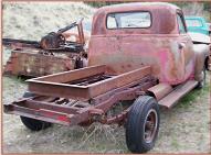 1949 Chevrolet Model GR Series 3600 3/4 Ton Pickup Truck For Sale $2,000 right rear view