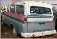 1962 Chevrolet Model C14 Series 10 1/2 Ton 2 Door Suburban Window Panel Truck For Sale $2,500 left rear view
