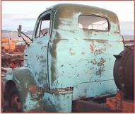 1950 Ford F-6 COE Cab-Over-Engine No Bed Commercial Truck For Sale $4,000 left rear view
