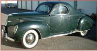 1939 Lincoln-Zephyr Twelve V-12 3 Window Coupe For Sale $36,500 left front side view