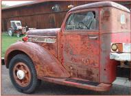 1947 Diamond T Model 404 HHS 1 1/2 To 2 1/2 Ton Flatbed Truck For Sale $5,000 left rear cab view