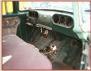 1958 Dodge D-100 Six 1/2 ton Utiline Fender Side  SWB Pickup Truck For Sale $2,000 right interior cab view