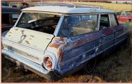 1964 Ford Country Sedan 4 Door 6 Passenger Station Wagon For Sale $5,500 right rear view
