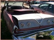1962 Pontiac Series 28 Bonneville 2 Door Convertible #2 Red For Sale $6,000 left rear view