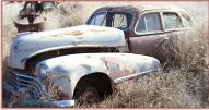 1948 Oldsmobile Dynamic Seventy Model 76 4 Door Fastback Sedan Tan For Sale $3,000 left front view