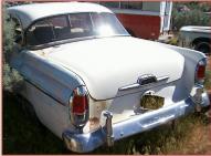 1956 Mercury Custom 2 Door Post Sedan For Sale $5,500 left rear view