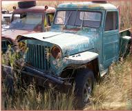1949 Willys Jeep Model 463 One Ton 4X4 Pickup Truck For Sale $1,400 left front view