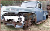 1954 Ford F-100 1/2 ton pickup truck V-8/Auto For Sale $2,000 left front view