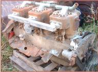 1920-26 American-LaFrance Model 2R T-head  855 CID Inline Six Fire Engine Motor For Sale $9,000 right front view