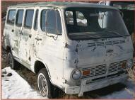 1968 Chevrolet G-100 1/2 ton Chevy Van 90 Sportsvan Van For Sale $5,500 right front view