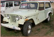 1967 Kaiser Jeep Series 8700 Commando 1/4 Ton 4X4 Roadster uUtility Vehicle For Sale $4,000 left front view