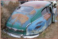 1949 Nash 600 Airflyte Series 40 Two Door Fastback Brougham Sedan For Sale $4,500 right rear view