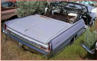 1962 Pontiac Bonneville Series 28 Two Door Convertible #1 Blue For Sale $4,500 right rear view