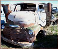 1949 Chevrolet Series 5700 COE Cab-Over-Engine Flatbed Truck For Sale $3,500 left front view