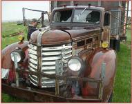 1946 Diamond T Model 509H 2 Ton Stake Bed Truck For Sale $7,500 left front view