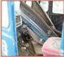 1960 IHC International AM-80 Metro-Mite Delivery Step Van For Sale $3,500 left interior cab view