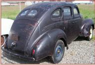 1939 Ford Standard Eight Series 922A Four Door Fastback Sedan For Sale $3,750 right rear view