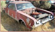 1967 Oldsmobile Cutlass Supreme 4-4-2 Two Door Holiday Hardtop For Sale $5,500 right front view