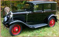 1931 Ford Model A Slant Window Blind Back 2 Window 4 Passenger 4 Door Sedan For Sale $27,000 left front side view