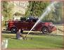 1937 Diamond T Model 221 Fire Pumper Engine Truck For Sale $32,000 truck pumper in action