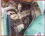 1957 Reo Gold Comet 2 Ton Semi Tractor Truck For Sale $4,000 left front engine compartment view