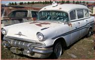 1957 Pontiac Star Chief Series 28 Five Door Commercial Ambulance For Sale $5,500 left front view