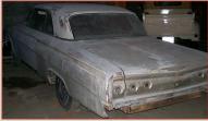 1962 Chevrolet Impala SS Two Door hardtop Silver Blue For Sale $5,000 left rear view