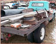 1957 Chevrolet Series 6400 Two Ton Commerical Flatbed Truck For Sale $2,700 right rear view