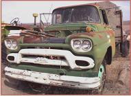 1959 GMC V-8 Series 350 Two Ton Flatbed Truck For Sale $3,000 left front view