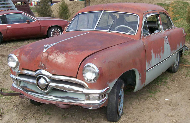 1950 Ford hood or body parts for sale #4