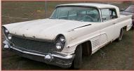 1960 Lincoln-Continental Mark V body style 65A 2 door hardtop with complete convertible top left front view for sale $5,000