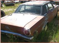 1965 Ford Custom 500 Two Door Post Sedan For Sale $2,000 right rear view