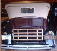 1931 Model Canadian Model A Deluxe 2 Door Phaeton For Sale $33,000 rear view