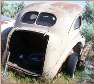 1939 Plymouth Deluxe Model P8 Six 4 Door Sedan For Sale $3,500 right rear view