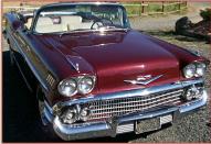 1958 Chevrolet Bel Air Impala Convertible For Sale $52,000 right front view