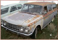 1962 Rambler Classic Series 6210 Custom Cross Country 6 Passenger Station Wagon For Sale $3,500 left front view