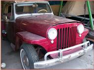 1948 Willys-Overland Series VJ2 Two Door 4X2 Phaeton Convertible For Sale $9,500 right front view