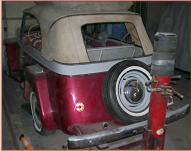 1948 Willys-Overland Series VJ2 Two Door 4X2 Phaeton Convertible For Sale $9,500 left rear view
