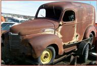1948 IHC International KB-1 1/2 Ton SWB Panel Truck For Sale $4,500 left front view